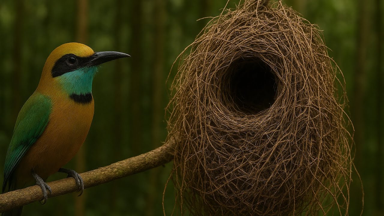 Burung Penduline Tit — Arsitek Kecil dengan Sarang Paling Rumit di Dunia
