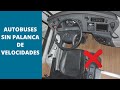 ¿POR QUÉ ALGUNOS BUSES YA NO TIENEN PALANCA DE VELOCIDADES?