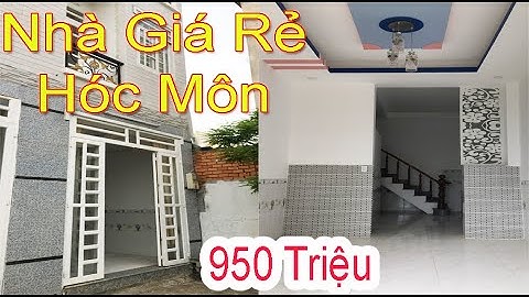 Nhà Hóc Môn Giá Rẻ 2021 | Bán Nhà Xuân Thới Thượng 950 Triệu