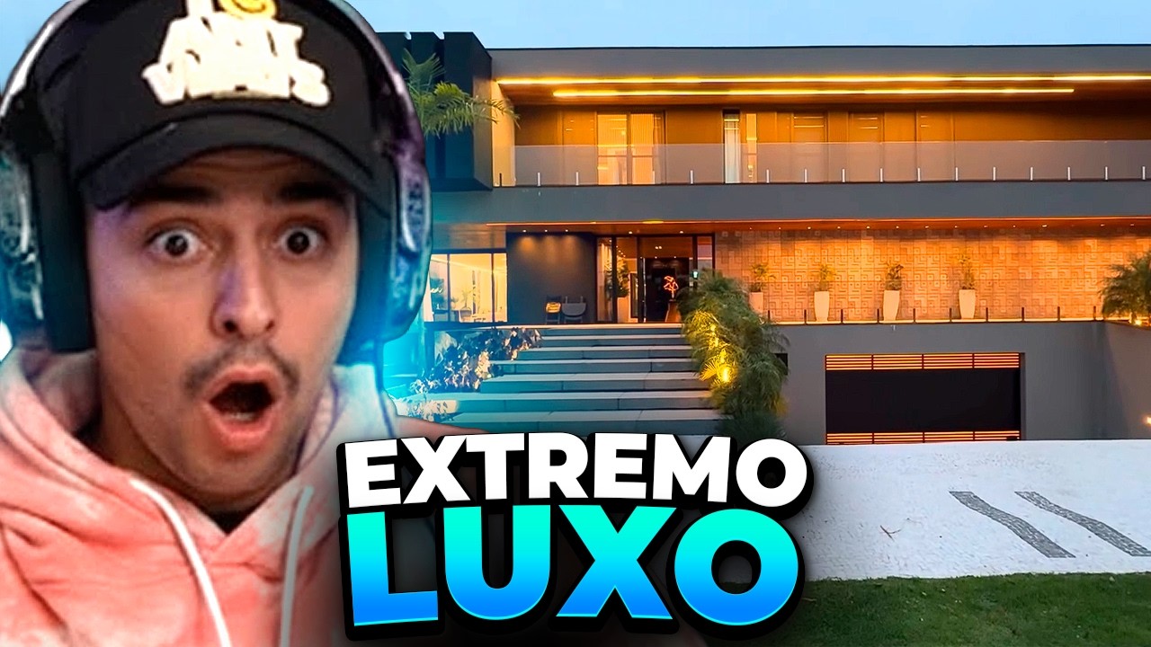 CORINGA REAGINDO A: TOUR EXCLUSIVO MANSÃO-RESORT COM PISTA DE BOLICHE E CINEMA PRIVATIVO NA RIVIERA!