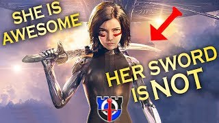 Alita: Battle Angel. The problems with her SWORD!