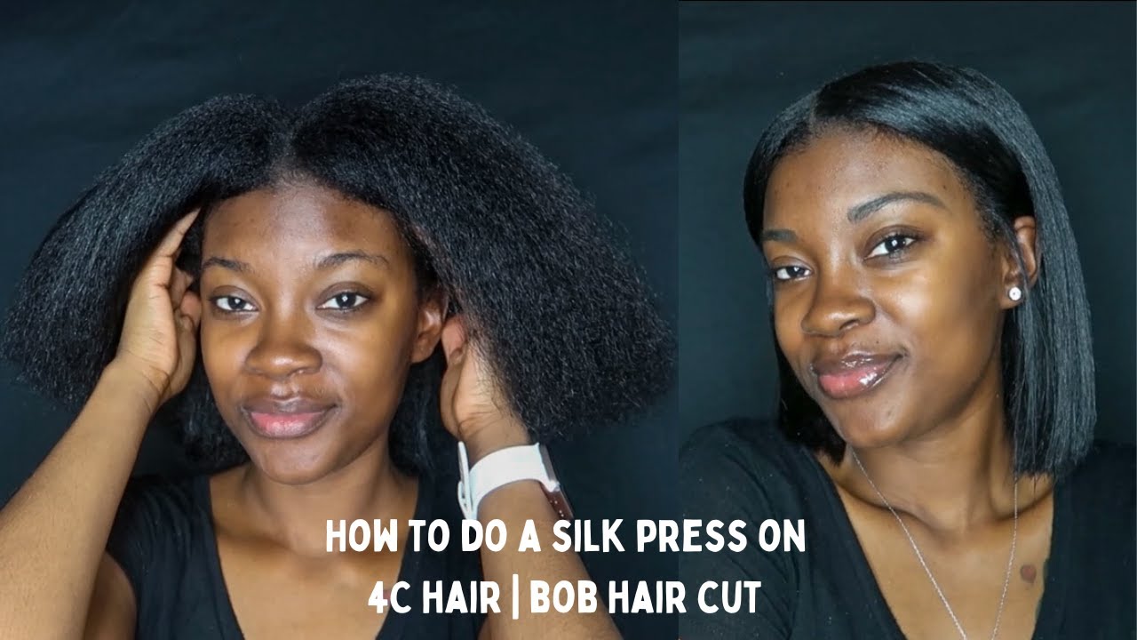 How To Do A Silk Press On 4c Hair How To Style Bob Hair Cut YouTube how-to-do-a-silk-press-on-4c-hair-how-to-style-bob-hair-cut-youtube