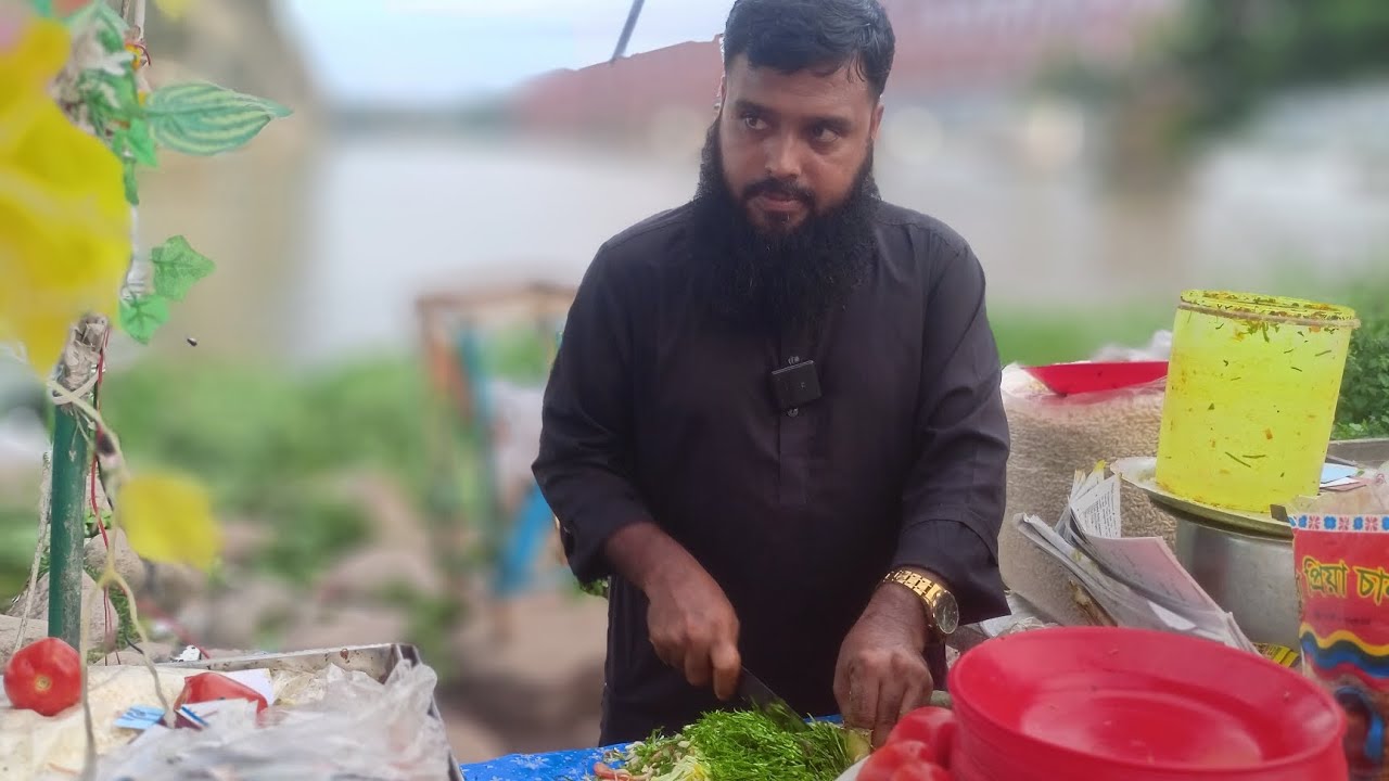 Mulla mama lemon pinik cutting style #jhalmuri #streetfood