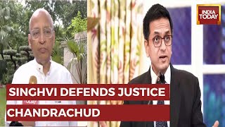 Abhishek Manu Singhvi Condemns Trolling Of Justice DY Chandrachud, Next-In-Line To Become CJI