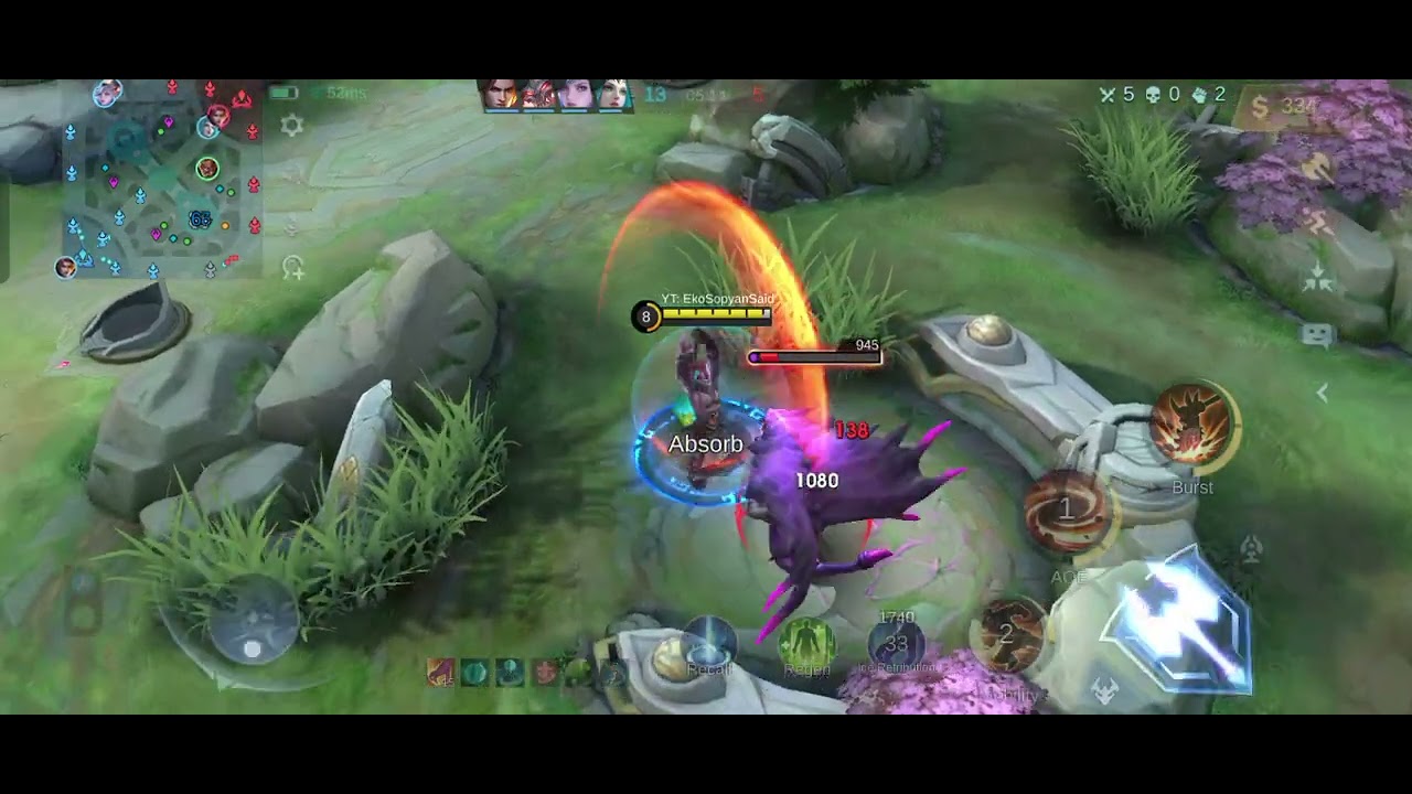 Balmond Jungler Game Play Mobile Legends Bang Bang