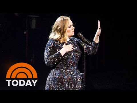 Adele Stops Her Performance To Admonish Filming Fan | TODAY