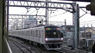 東京メトロ10125F　準急新木場行　西武線所沢到着