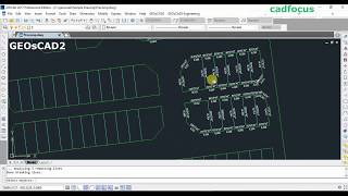 GEOsCAD2 v.17 - Bearing Distance Labeling