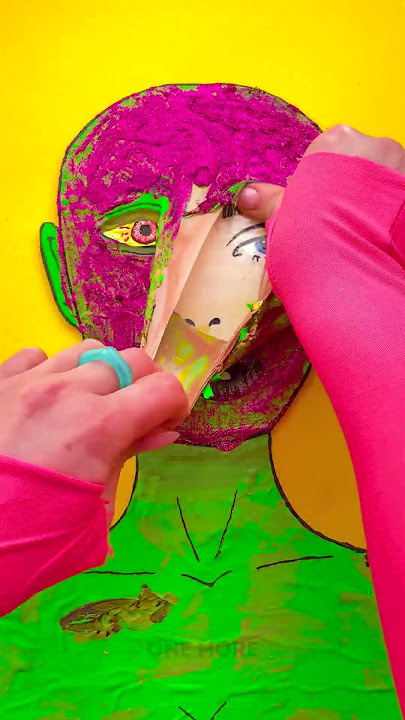 POPPING out the ZOMBIE face #shorts