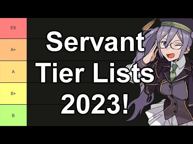 FGO Tier List - Every Servant Listed