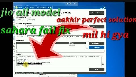 jio f90m sahara failed| jio all model sahara failed solution