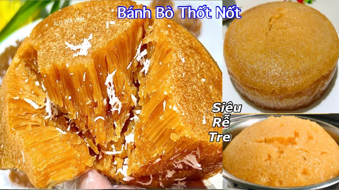 BÁNH BÒ RỄ TRE- Cách Ủ Bột Bánh Bò nở đều mềm ngon không bị xẹp - Palm rice cake