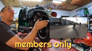 BONUS footage for members only #lambretta # thesteelweasel
