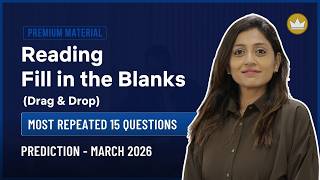 Reading Fill in the Blanks | Prediction Questions | April 2026 | PTE Reading | PTE with Tejal