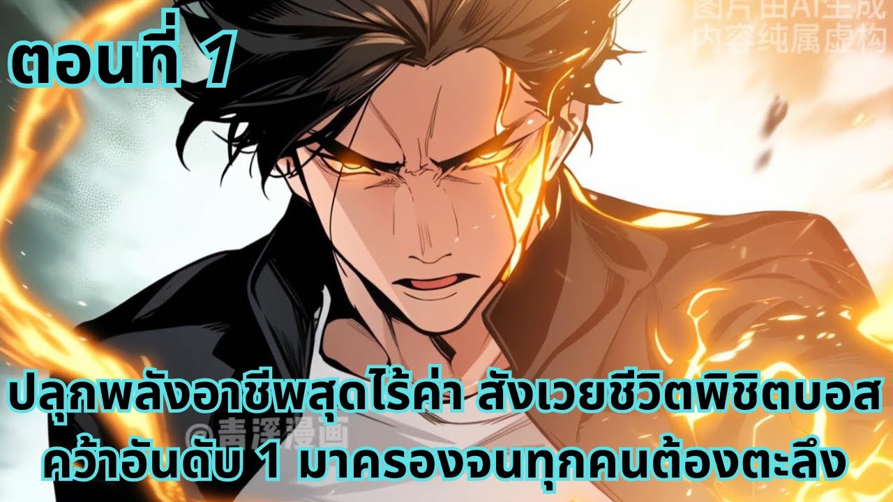 ตอนที่ 1| ปลุกพลังอาชีพสุดไร้ค่า สังเวยชีวิตพิชิตบอส คว้าอันดับ 1 มาครองจนทุกคนต้องตะลึง