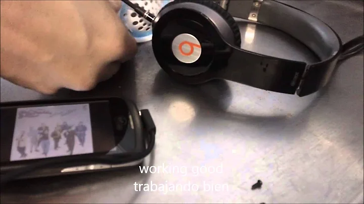 Fixing Beats by Dre Blow Speaker Reparando Beats by Dre Parlantes