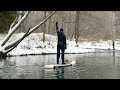 Эмоции после зимней SUP-прогулки по реке)