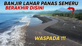 Download Lagu BANJIR LAHAR SEMERU SUDAH SAMPAI DI MUARA PANTAI BAMBANG MP3