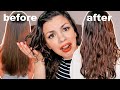 I Tried The CURLY GIRL METHOD On Straight Hair