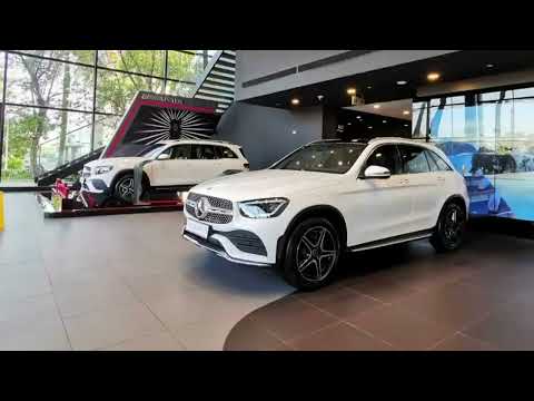Video Mercedes GLC 300 4matic 2022 màu Trắng nội thất Nâu - youtube