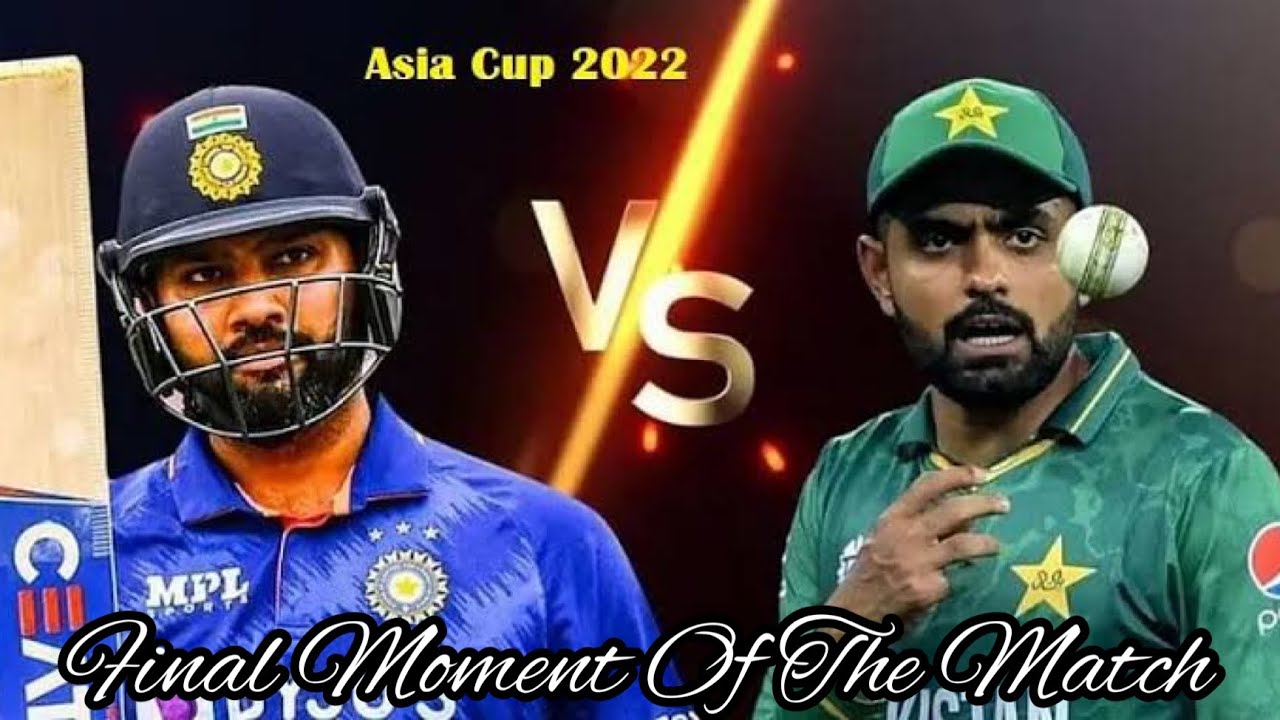 Pak v india 🇮🇳🇵🇰Final Moment Of The Match😍 ️ YouTube