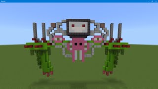 I built Omega Flowey from Undertale in Minecraft!