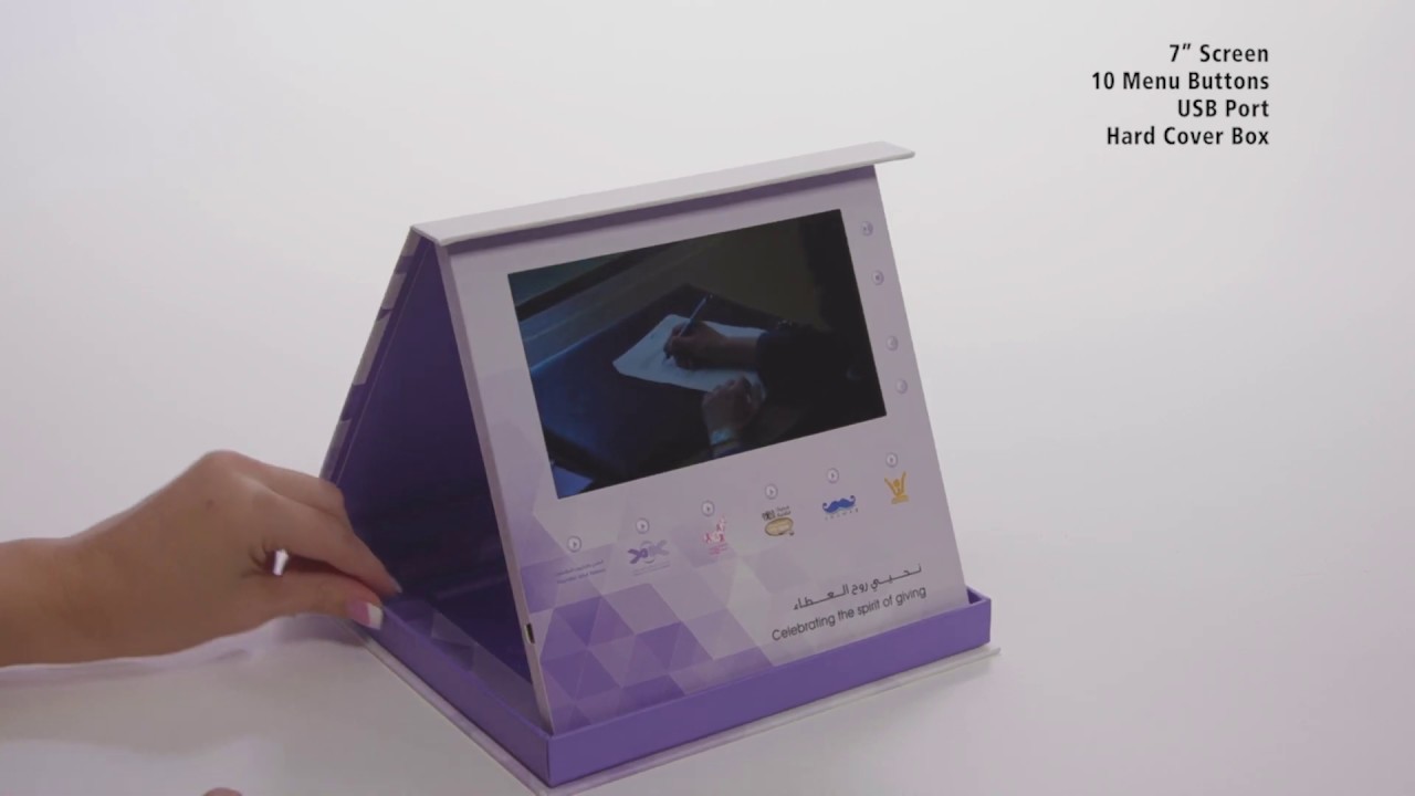 Cancer Research Standup Video Box