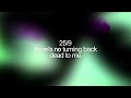 RAUM22 - 25/9 there's no turning back dead to me