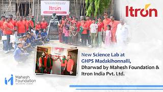 New Science Lab at GHPS Madakihonnalli, Dharwad by Mahesh Foundation &amp; Itron India Pvt. Ltd