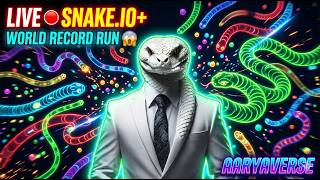 Can I Become The Biggest Snake? 🐍 Snake.io+ LIVE (Apple Arcade)