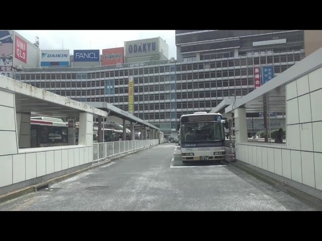 京王バス】宿45系統 中野駅～新宿駅西口間、右側車窓 - YouTube