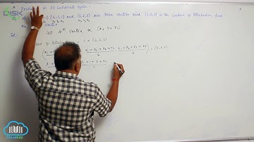 Section formula || Centroid of Tetrahedron || Disk Telangana