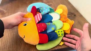 Baby Sensory Toy Perfect For Tummy Time #baby #babytoy #babytoys