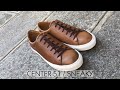 Sneakers richelieu center 51 sneaky cuir marron