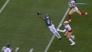 Eagles One-Handed Catches But They Get Increasingly More Insane