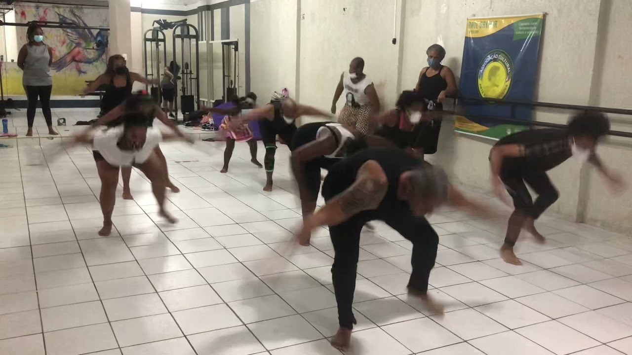 Aula de dança afro-brasileira com professor Jheferson Mendes - YouTube