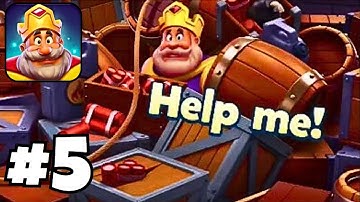 Royal Match - Area 5 : Library | Gameplay Walkthrough | [iOS , Android]