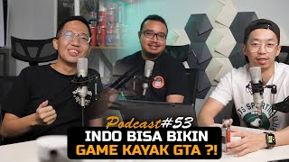 Indonesia Bikin GTA JAKARTA Tahun 2050, Sulitnya Bikin Game, Dll | TLM Podcast Ep. 53