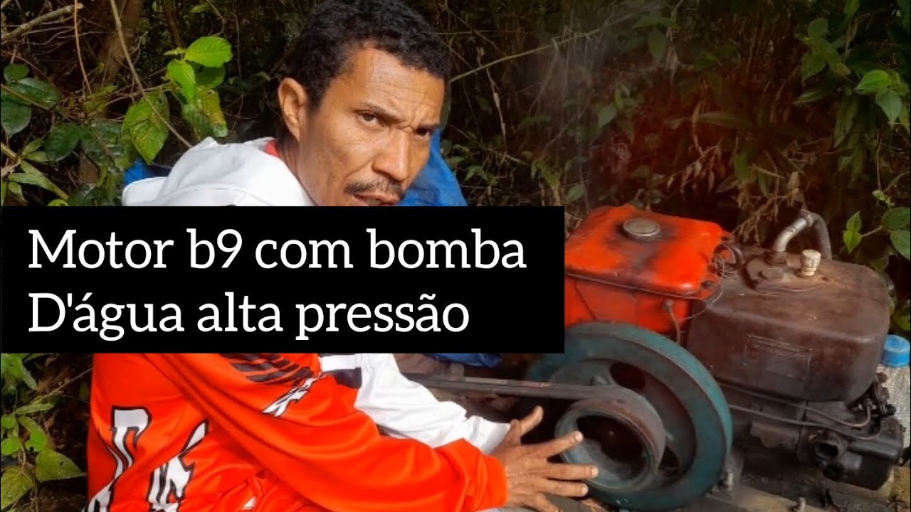 Motores Yanmar NS, NSB, B9 com bomba mancal. ( alta rotação)
