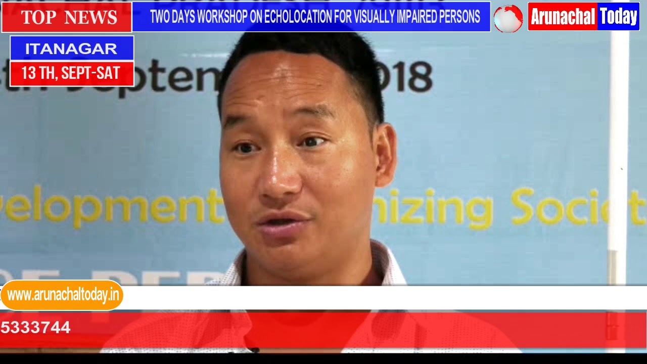 WORKSHOP ON ECHOLOCATION FOR VISUALLY IMPAIRED PERSONS