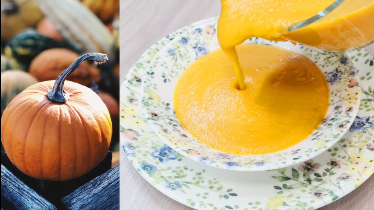 Per cena prepara la VELLUTATA DI ZUCCA LIGHT è FANTASTICA senza lattosio e senza glutine | Pumpkin