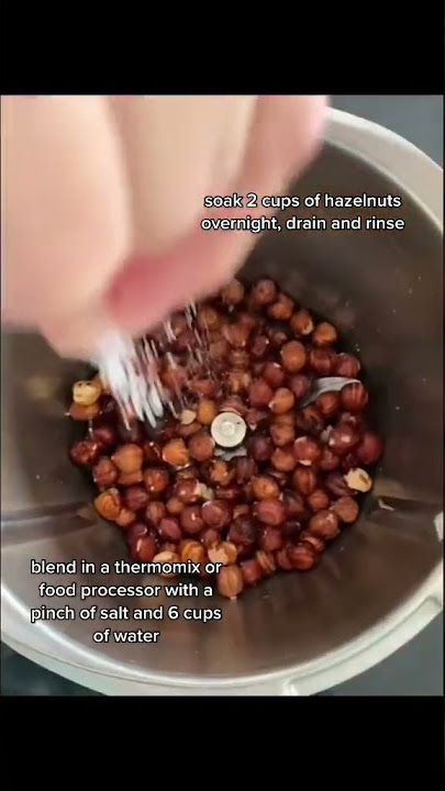 Homemade Hazelnut Milk Recipe | Good-Gut Tips | Leslie Wandler Wellness