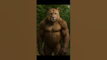 Today, we’re merging a puma and a gorilla. Do you approve? 🔥#AI #HybridAnimal #AnimalFusion #phonk