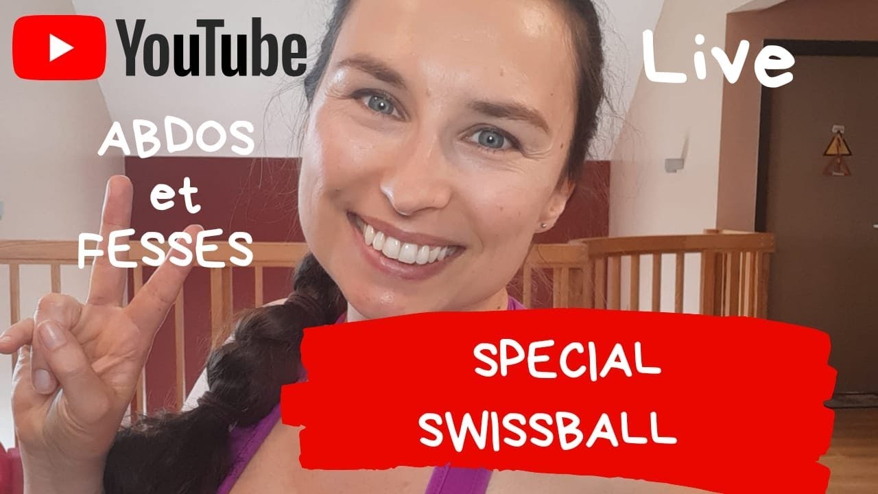 Live! Abdos Fessiers avec Swissball