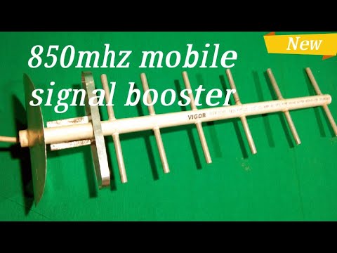 850mhz cell phone signal booster yagi antenna // best for jiofi // worked even in no network