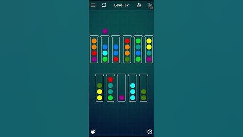Ball Sort Puzzle   level 87 !!! Mobile Cell Phone Game Walkthrough Android / Apple