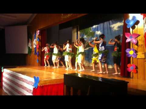 Cook Islands Girls Group RIS drums of the Islands