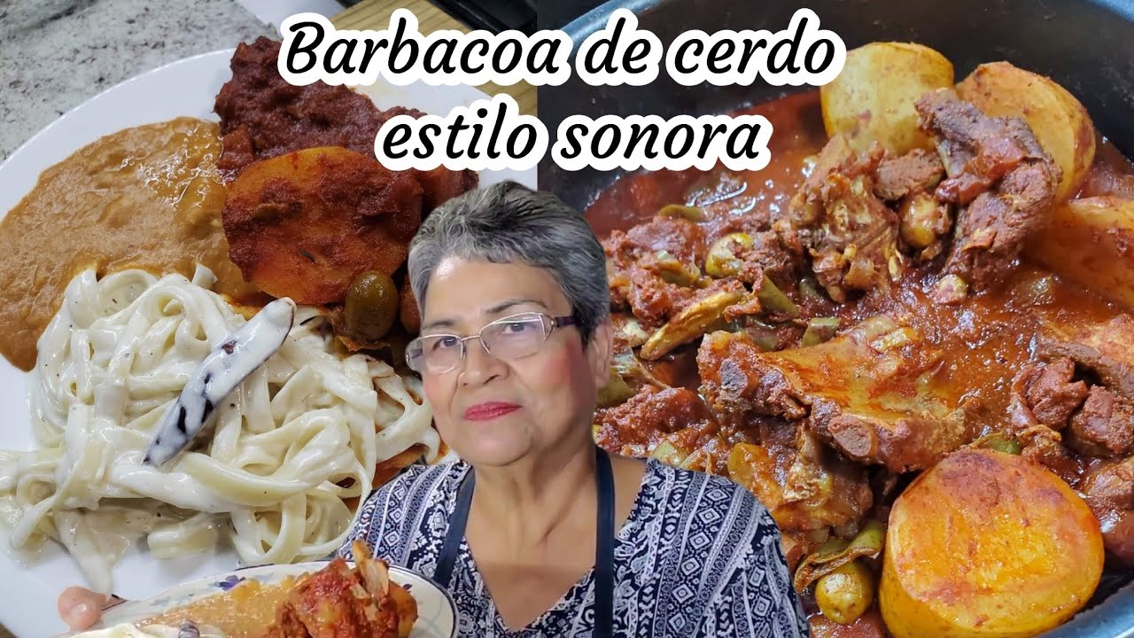 Barbacoa de cerdo , a mi estilo Sonorense .🍅🥔🌶🧅🧄🐖 | Cocina tutuli.