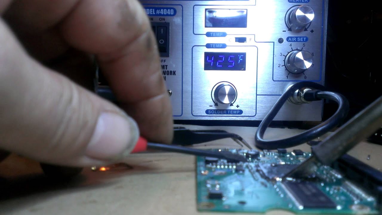 Integrated Circuit removal YouTube