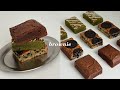 초보자도 쉽게 만드는 쫀득 촉촉 브라우니 3종 (다크초코, 화이트 오레오, 말차) brownie